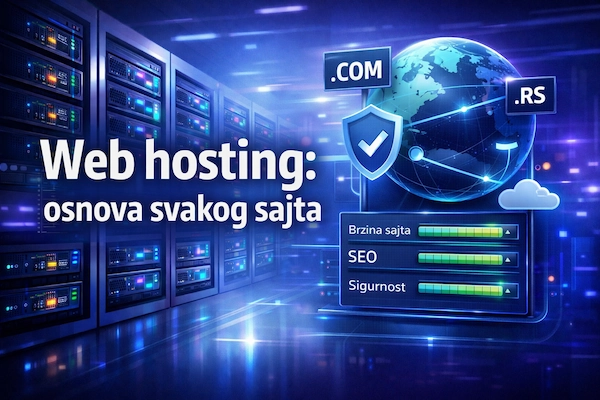 Web hosting za početnike - sve što treba da znate pre kupovine